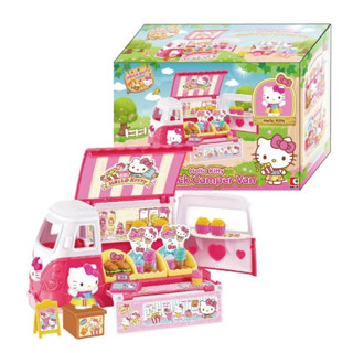 玩具研究中心 現貨 三麗鷗 凱蒂貓 Hello Kitty 胖卡漢堡車