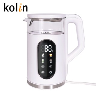 【kolin歌林】1.7L智慧溫控玻璃快煮壺 (KPK-LN217G)