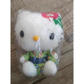 出清特價250~絕版 日版 景品..HELLO KITTY 和服 祭典 絨毛小娃娃 高13公分