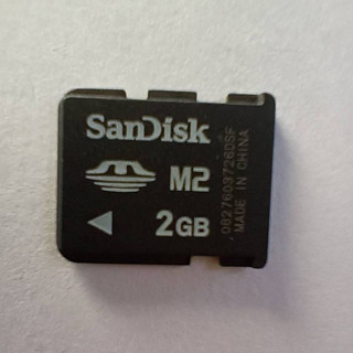 【GOMINI】Sandisk M2 2G 記憶卡 Memory Stick Micro 2GB 轉接卡 含稅