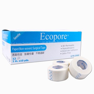 Ecopore春田 醫療透氣膠帶 白色(1吋/半吋)【醫康生活家】