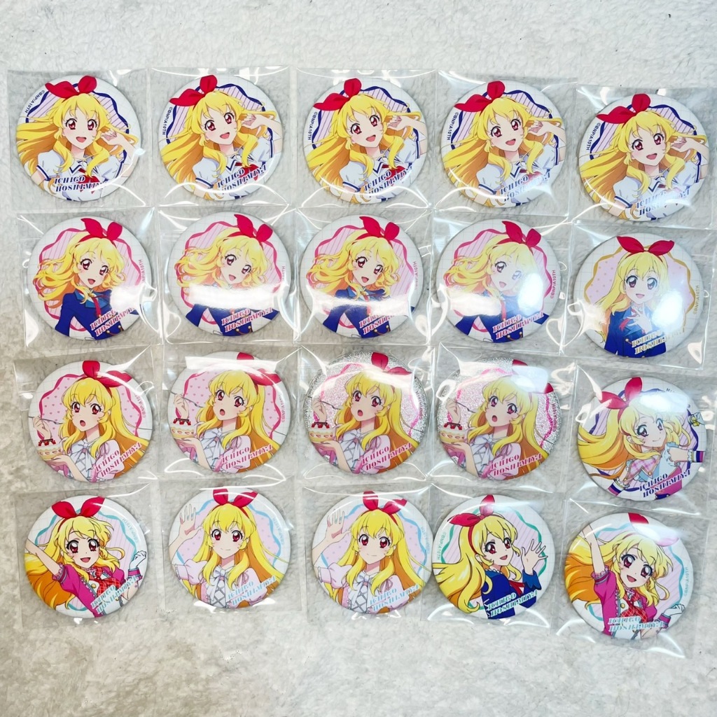 【地精小舖】4/2更新 現貨 可挑款 Aikatsu 偶像學園 東京旗艦店限定 星宮莓 小莓 生日徽章 胸章 吧唧