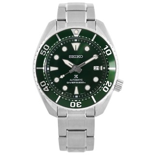SEIKO 精工 / PROSPEX 綠水鬼 機械錶 防水200米 不鏽鋼手錶 綠色 / SPB103J1 / 45mm