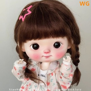 ＆bjd娃娃 sd娃 大頭 meng女娃娃 小布柯基體 bjd 關節可動 人偶