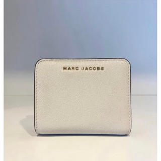 Marc Jacobs MJ 防刮 皮革 魚子醬 中夾 短夾 皮夾 （二手）