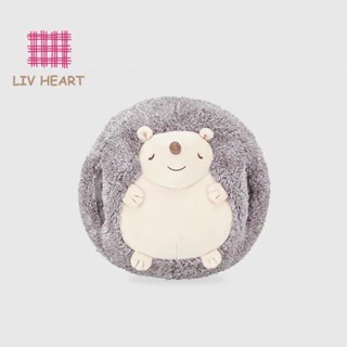 💗臺灣現貨💗日本LIV HEART Fluffy Animals 毛茸茸系列 球型暖手抱枕