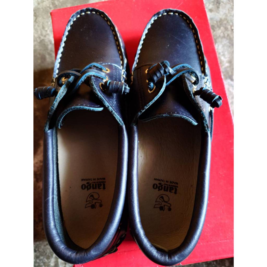 二手 tango 深藍 帆船鞋