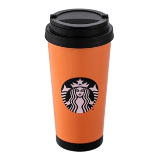 Starbucks星巴克 2024年南瓜橘女神不鏽鋼杯473ml 保溫杯保溫瓶