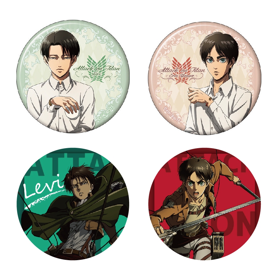進擊的巨人 Q版角色徽章 58mm角色周邊多款