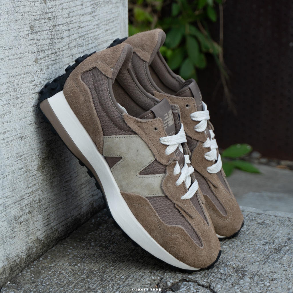 New Balance 327 復古 休閒鞋 麂皮 男鞋 D楦頭 棕色 U327WTA