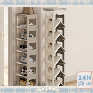 MEZAME | 24h臺灣出貨🐾免安裝折疊鞋架 多層家用省空間鞋子收納架 宿舍可折疊鞋櫃 簡易鞋架 多層收納鞋架