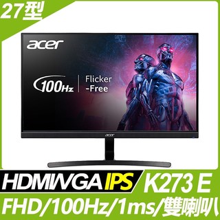 <原廠福利品>ACER K273 E(27型/HDMI/喇叭/IPS)9805.K273E.301