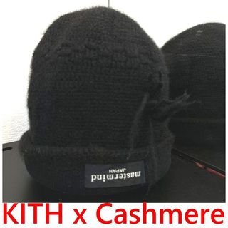BLACK近全新MASTERMIND JAPAN x CASHMERE克什米爾羊毛MMJ毛帽