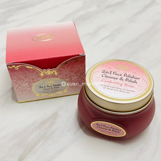 現貨秒出🔥SABON 二合一臉部純淨磨砂膏- 珍萃玫瑰 125ml