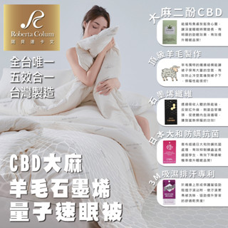 【SleepHere 睡這裡】CBD羊毛石墨烯發熱冬被|臺灣製造|雙人6x7尺 防蟎抗菌 冬被 棉被 被胎 厚被 保暖被