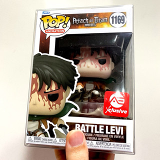 [李大] 正版現貨 Funko POP 進擊的巨人 兵長 裡維 滿頭血 濺血 美版 Battle Levi #1169