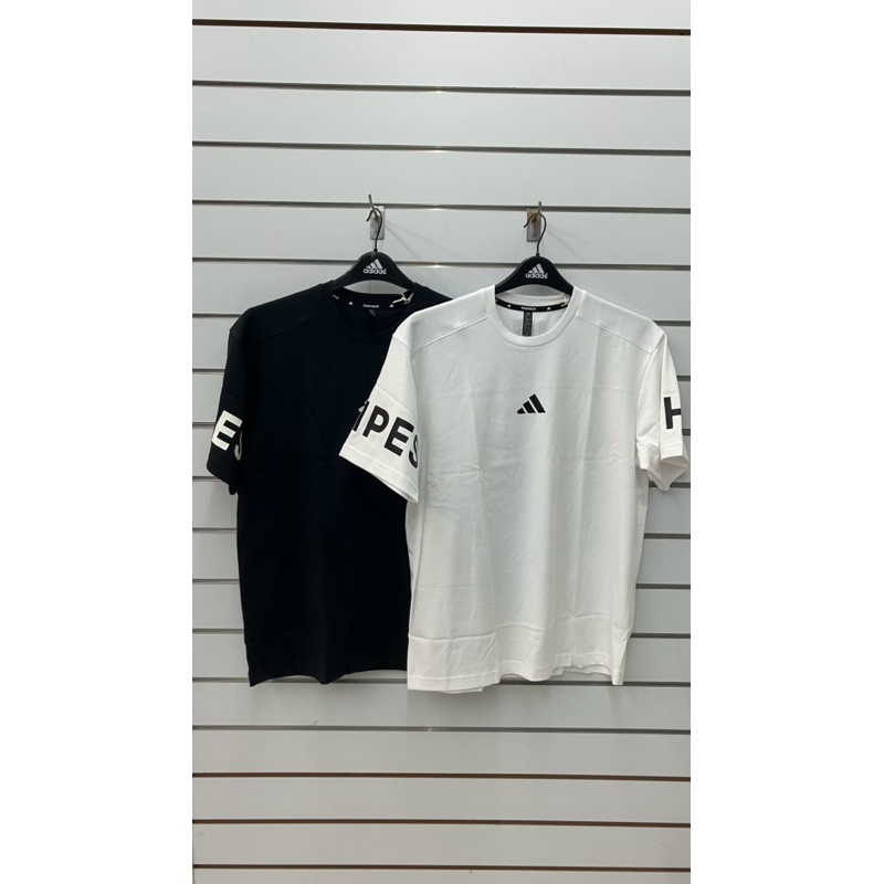 有間店xAdidas 愛迪達 男 短袖 短T 上衣 棉 寬版 黑 JM2079 白 JM2080