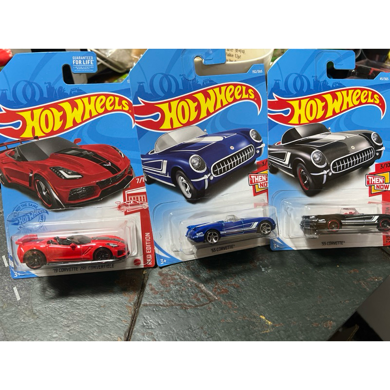 2018 2020 HOT WHEELS  風火輪  ‘55 CORVETTE ZR1 convertible