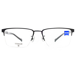 ZEISS 光學眼鏡 ZS23132LB 001 鈦金屬 方形半框 - 金橘眼鏡