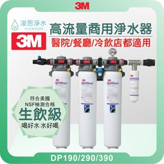 3M DP190 290 390 商用高流量淨水器 ( 濾水器 飲水機 濾芯 濾心 餐廳 醫院 送SGS水質檢測報告 )
