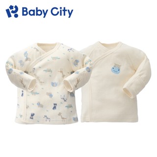 【baby city 娃娃城】羊毛長袖肚衣（河馬好朋友／小河馬）