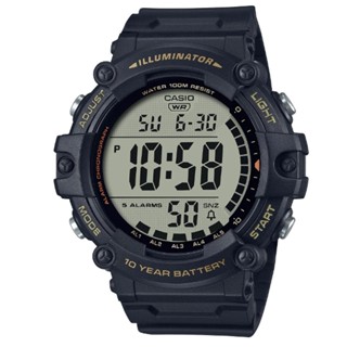 CASIO(AE-1500WHX-1A) 大錶徑野戰風數位電子錶 100米防水