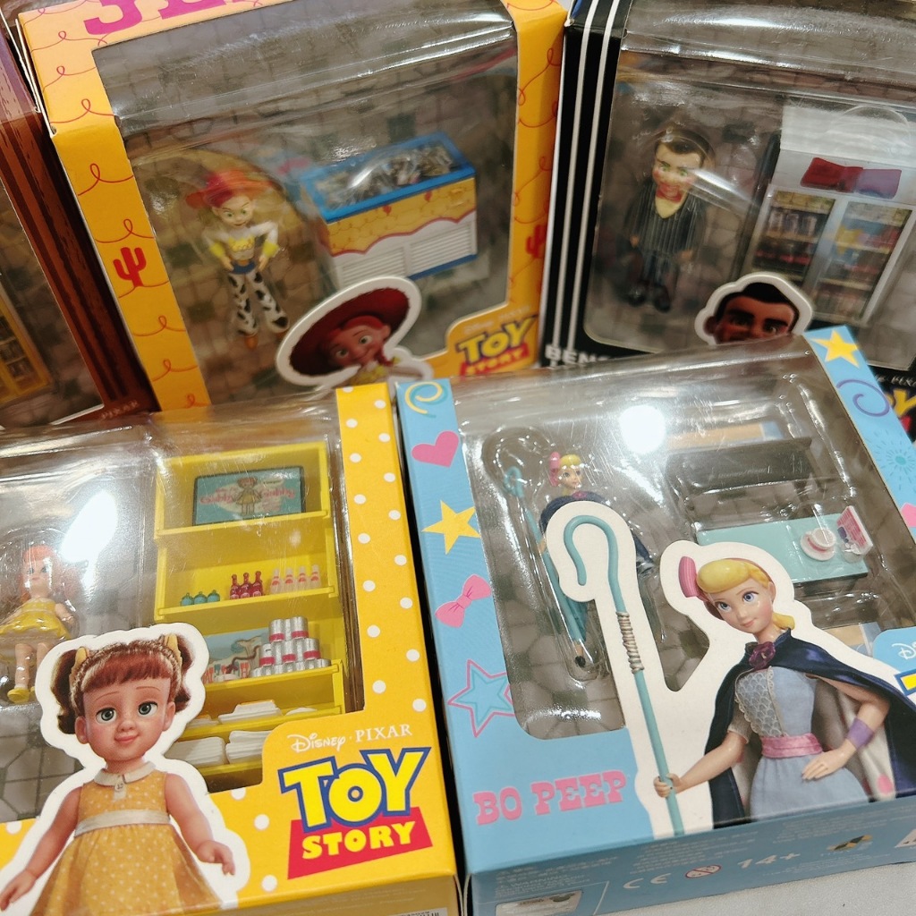 ✨香港正版現貨✨Disney迪士尼情懷經典冰室系列 x 玩具總動員角色套裝公仔 Toystory 牧羊女 翠絲 紅心