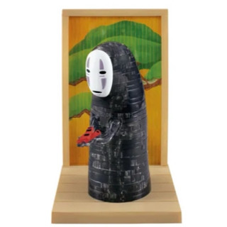 現貨 正版 夢幻屋 BEVERLY 無臉男立體水晶拼圖 44片 3D拼圖水晶拼圖 公仔 模型神隱少女宮崎駿吉卜力千與千尋