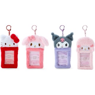 Sanrio 三麗鷗 絨毛 證件套 吊飾票卡夾 Kitty 美樂蒂 酷洛米現貨 彼安羊 大耳狗 預購商品 賣場滿千免運