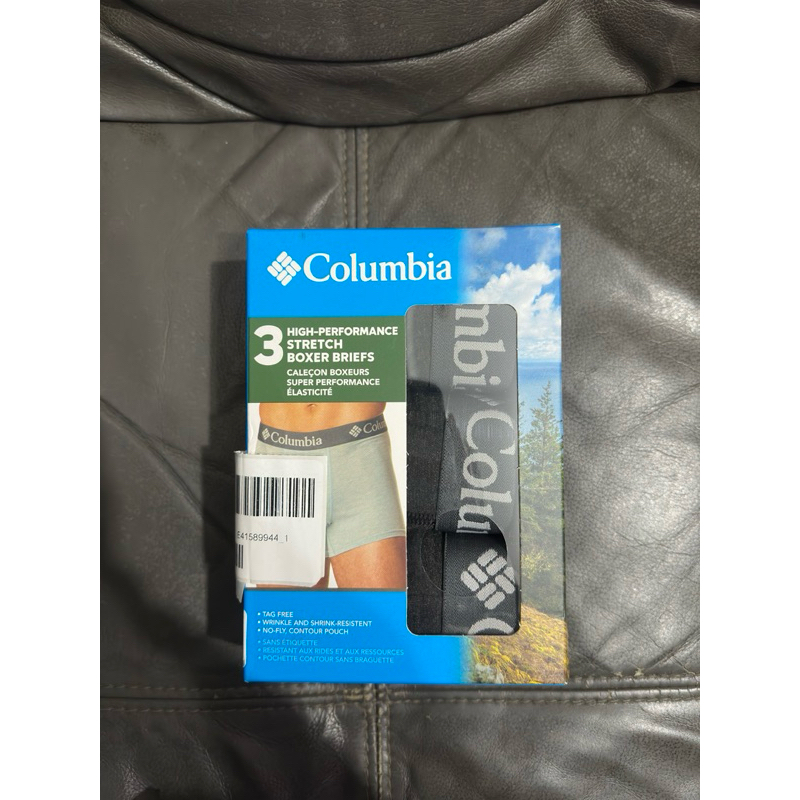 Columbia彈性內褲 三件組