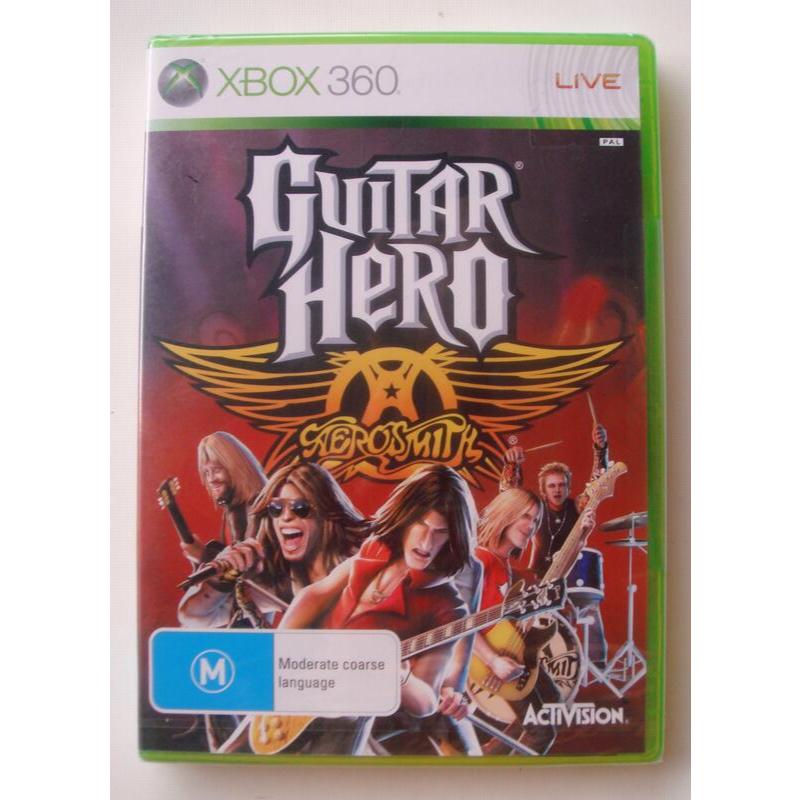全新XBOX360 吉他英雄：史密斯飛船專輯 英文版 Guitar Hero Aerosmith