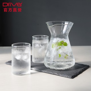 Driver 北海道無把玻璃壺-600ml 刻度量杯 耐熱玻璃壺 茶壺 冷水壺 泡茶壺 咖啡壺 玻璃杯 耐熱壺 官方直營