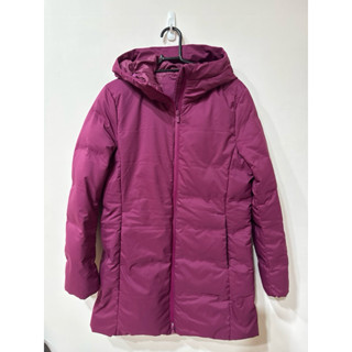 UNIQLO近全新桃色長版羽絨外套