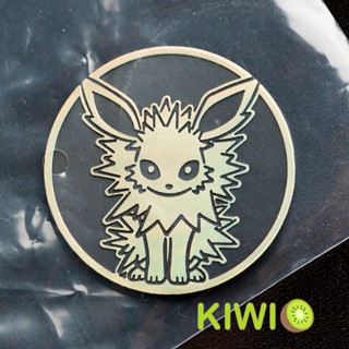 KIWI PTCG 日版 寶可夢中心 硬幣扭蛋 第五彈 雷伊布 硬幣