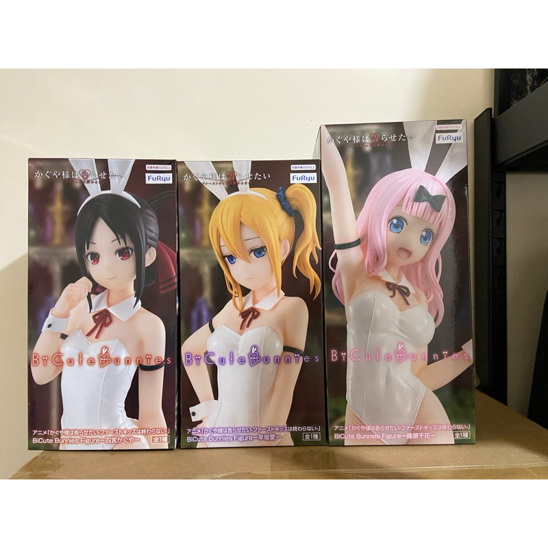 全新 日版 FuRyu BiCute 輝夜姬想讓人告白 藤原千花 輝夜 早坂愛 兔女郎