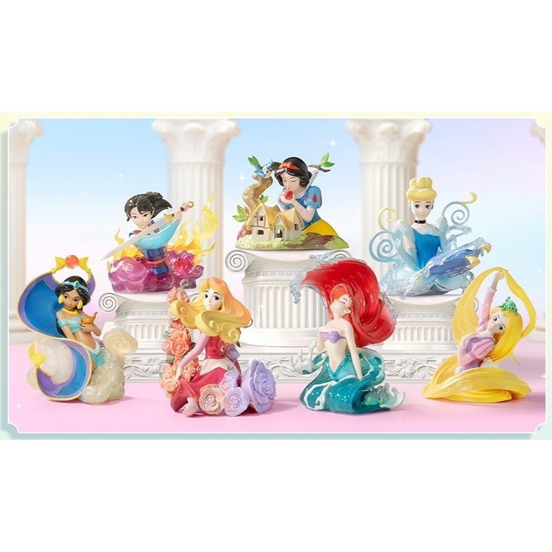 (現貨)[Disney] 迪士尼 公主 藝術映畫2代 Princess 仙蒂公主 樂佩公主 茉莉公主 花木蘭 確認款