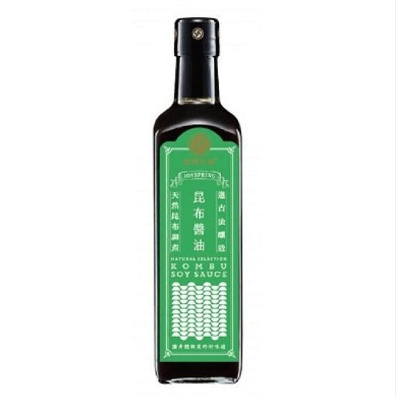 喜樂之泉 天然昆布醬油500ml/瓶 買1送1 (超商限一組)