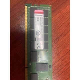 Kingston金士頓 DDR4-2666 ECC REG 記憶體 32GB