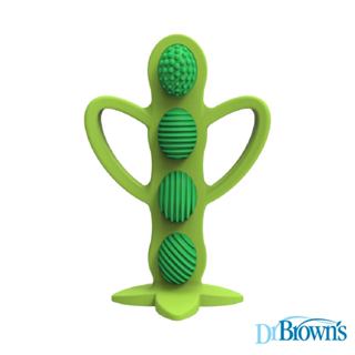 美國【 Dr.Brown's布朗博士】豌豆造型牙刷固齒器官方旗艦店