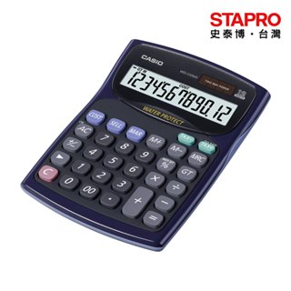 卡西歐CASIO 防水型商用計算機/12位元/WD-220MS-BU｜史泰博