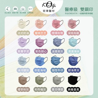 【隔日到貨】順易利印花_3D立體口罩 宏瑋 平面口罩 成人口罩 鼻樑壓條 3D口罩 醫用口罩 興安醫療口罩 宏瑋口罩