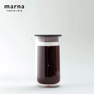 【marna 日本】雙層耐熱玻璃水瓶-530ml