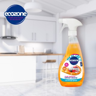 💯植物性配方 強效清潔💯【Ecozone】英國愛潔森 廚房去油汙清潔劑 500ml 去油垢 廚房清潔劑 親膚