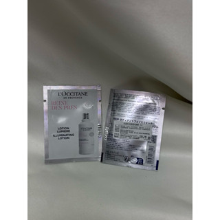 L'OCCITANE 歐舒丹 白皇后光蘊透白晶露2ml/ 白皇后光蘊透白凝霜1.5ml