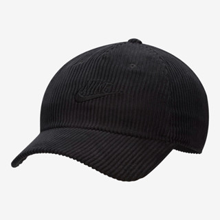 NIKE U NK CLUB CAP U CB CORD L 棒球帽 黑 FB5375-010 【S.E運動】