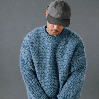 現貨+預購24AW MADNESS MOHAIR CREW KNIT COZY PULLOVER 馬海毛毛衣