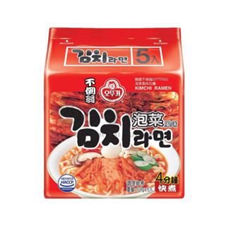 【酷奇百貨】𝑂𝑡𝑡𝑜𝑔𝑖 不倒翁 泡菜風味拉麵 超值韓國泡麵 韓國拉麵 宵夜泡麵 方便麵 速食麵 不倒翁拉麵