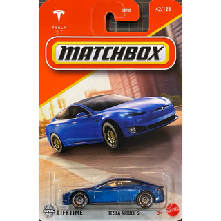 Matchbox 火柴盒 特斯拉 TESLA MODEL S 電動車