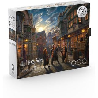 預購1000片💜空運💜美國迪士尼 拼圖 桌遊教具 Harry Potter Ceaco哈利波特 斜角巷