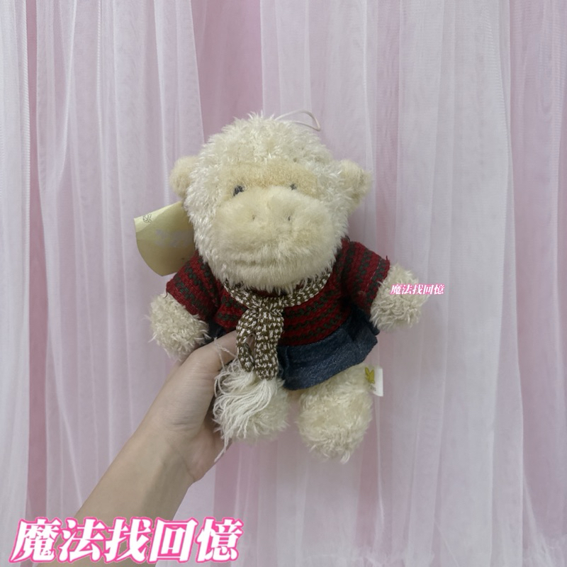 D17箱 猴子 小猴子 娃娃 玩偶 早期 復古 懷舊 童年 MI FENG